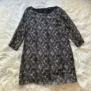 Club Monaco Swiss-dot Shift Mini Dress